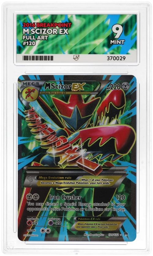 M Scizor EX Full Art 120 - Ace 9 - 2016 Breakpoint
