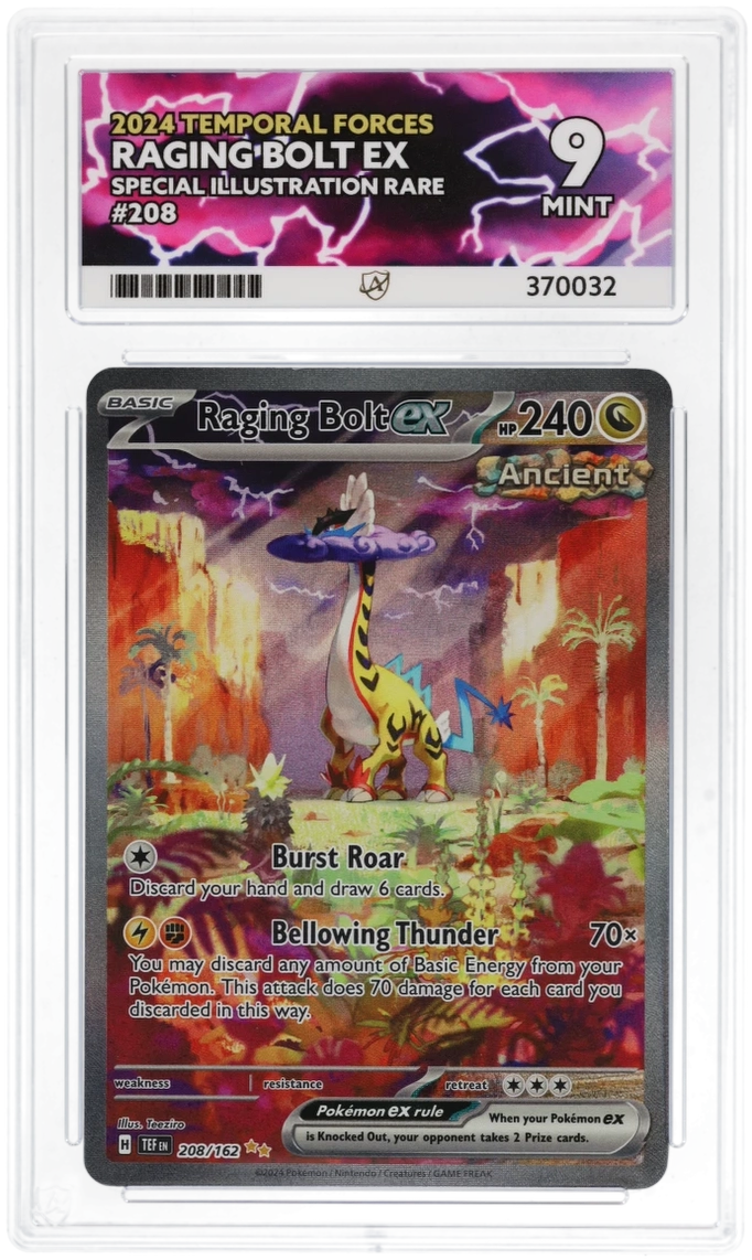 Raging Bolt EX 208/162 - Ace 9 - Temporal Forces