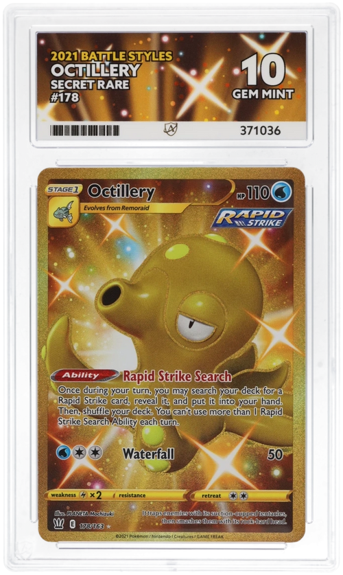 ACE 10 - Octillery - 178/163 - Battle Styles - Pokemon