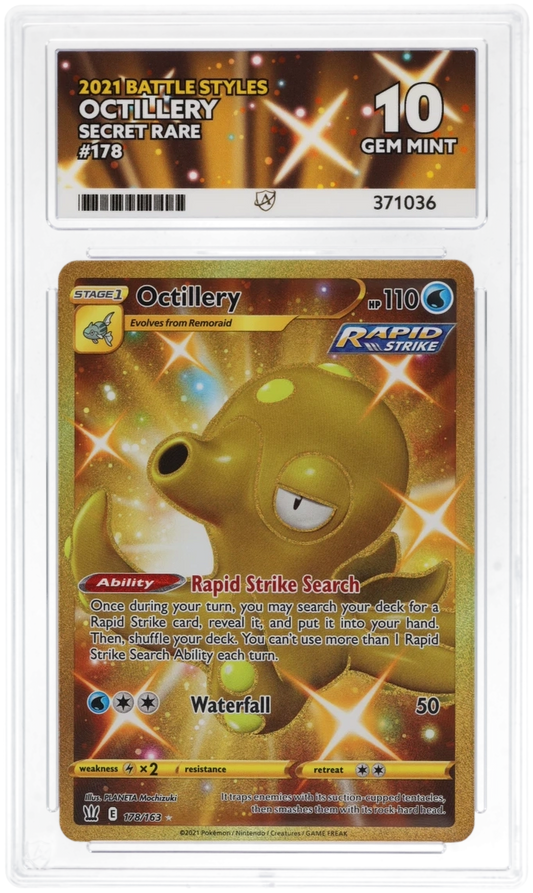 ACE 10 - Octillery - 178/163 - Battle Styles - Pokemon