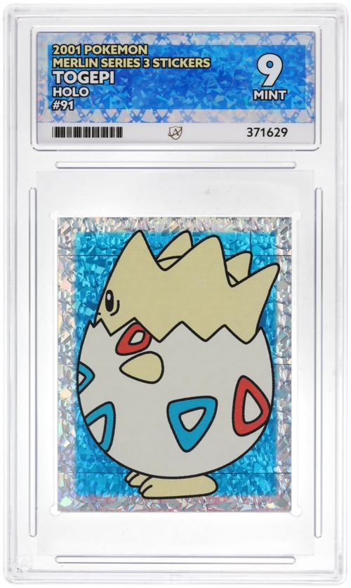 Togepi Holo - Ace 9 - Merlin Series 3 Stickers