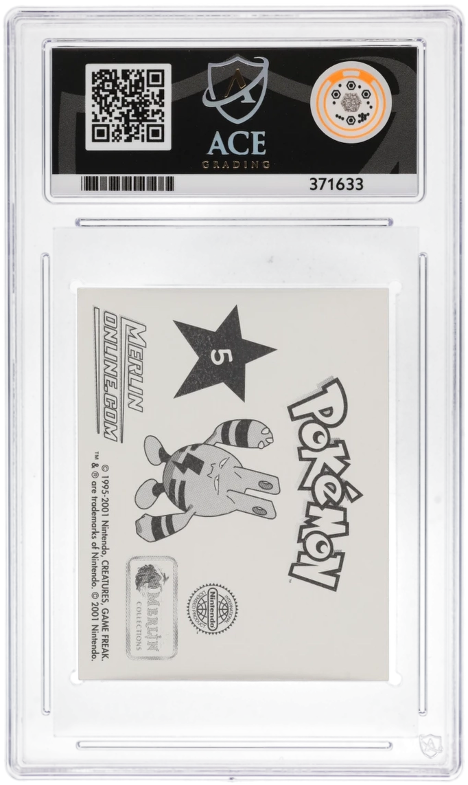 Chikorita Holo - Ace 9 - Merlin Series 3 Stickers