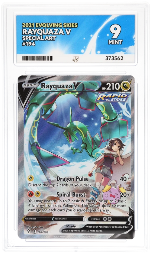 Rayquaza V 194 - Ace 9 - Evolving Skies
