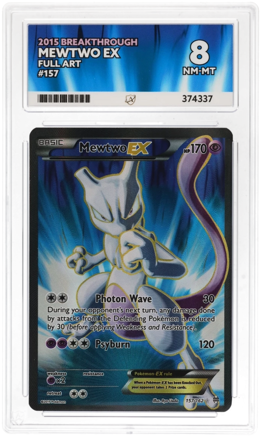 Mewtwo EX Full Art 157/162 - Ace 8 - 2015 Breakthrough