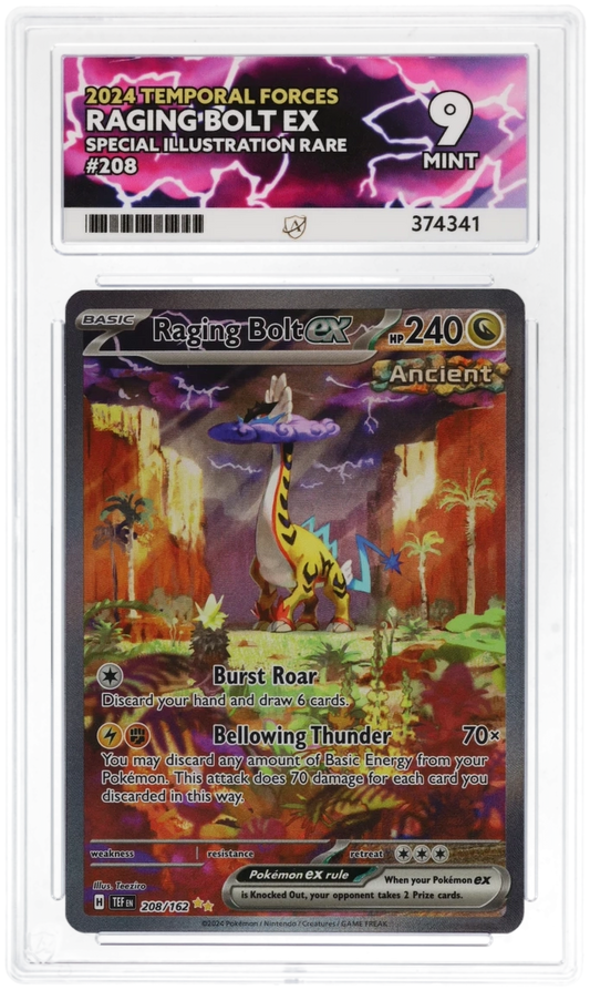 Raging Bolt EX 208/162 - Ace 9 - Temporal Forces