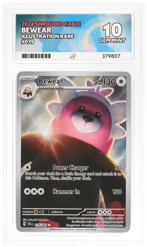 ACE 10 - Bewear - 079/064 - Shrouded Fable - Pokemon