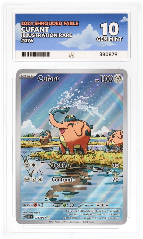 ACE 10 - Cufant - 076/064 - Shrouded Fable - Pokemon