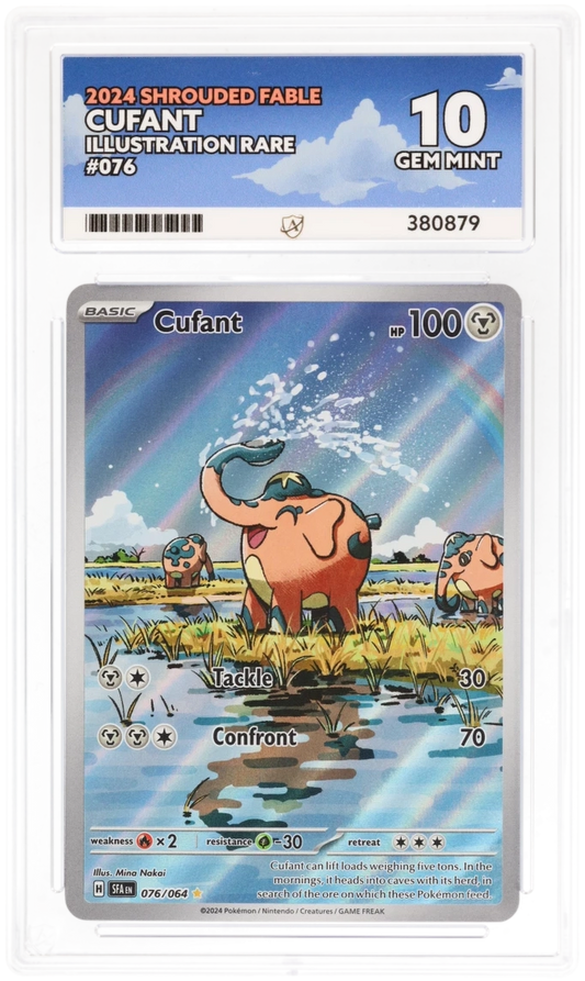 ACE 10 - Cufant - 076/064 - Shrouded Fable - Pokemon