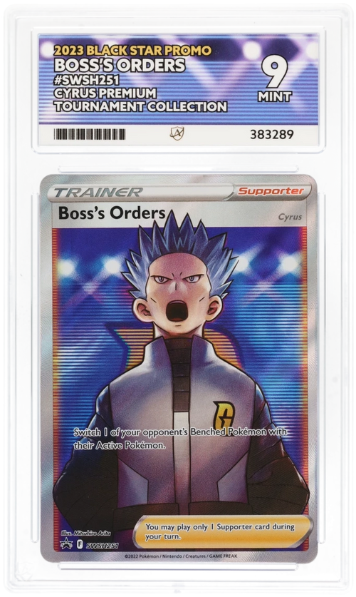 Boss's Orders SWSH251 - Ace 9 - Premium Collection