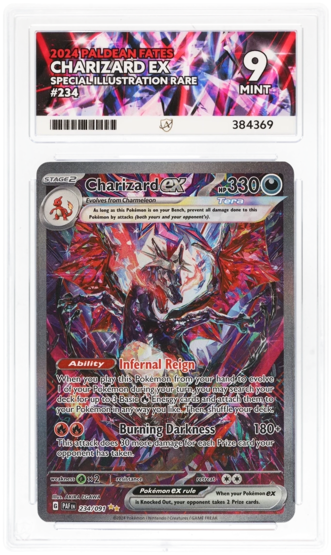 Charizard EX 234 - Ace 9 - Paldean Fates