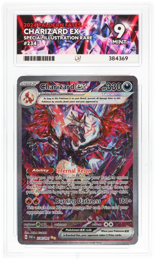 Charizard EX 234 - Ace 9 - Paldean Fates
