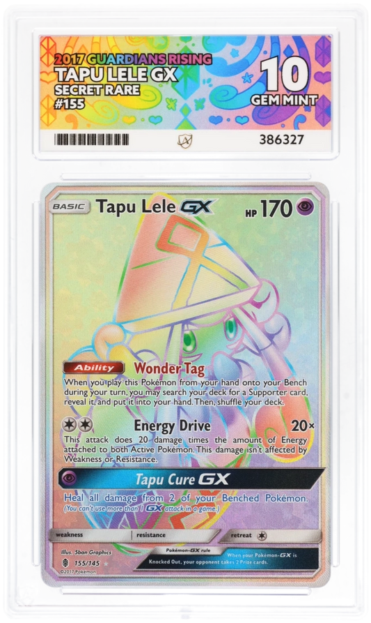 ACE 10 - Tapu Lele GX - 155/145 - Guardians Rising - Pokemon