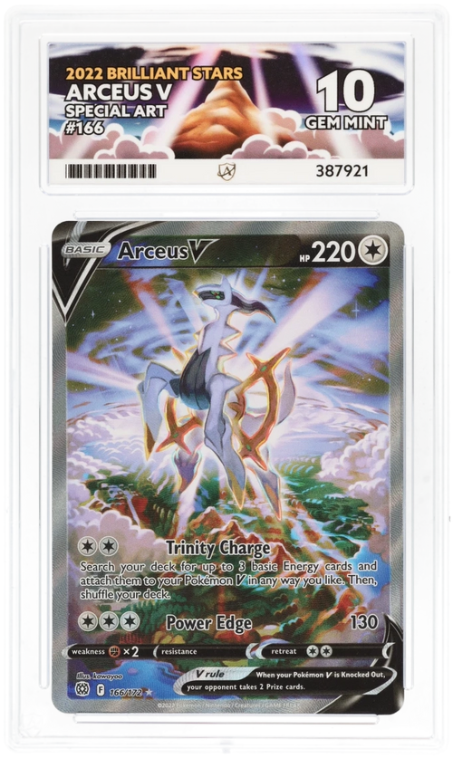 ACE 10 - Arceus V - 166/172 - Brilliant Stars - Pokemon