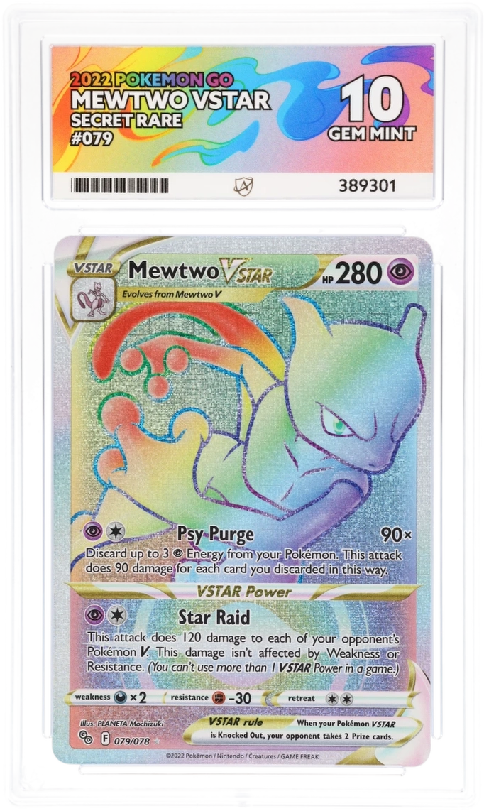 ACE 10 - Mewtwo VSTAR - 079/078 - Pokemon GO - Pokemon