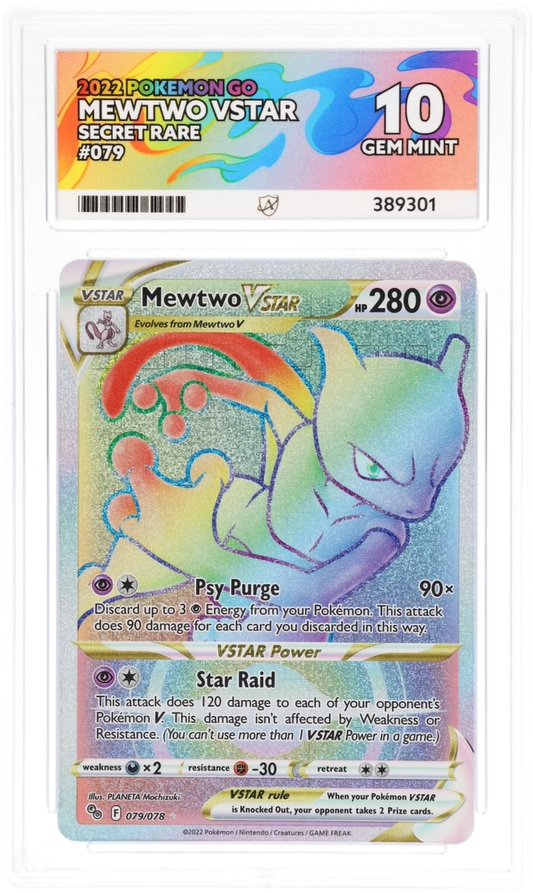 ACE 10 - Mewtwo VSTAR - 079/078 - Pokemon GO - Pokemon