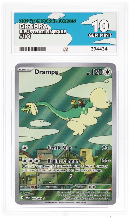 ACE 10 - Drampa - 184/162 - Temporal Forces - Pokemon