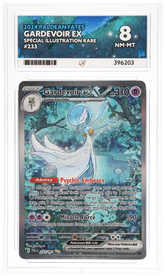 Gardevoir ex 233 - Ace 8 - Paldean Fates