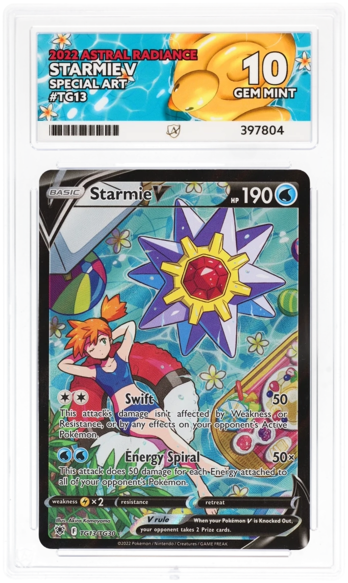 ACE 10 - Starmie V - TG13/TG30 - Astral Radiance - Pokemon - front