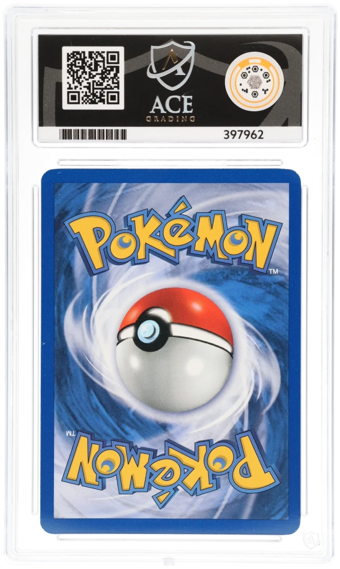 ACE 9 - Dark Weezing - 14/82 - Team Rocket - 1st Edition - Pokemon - back
