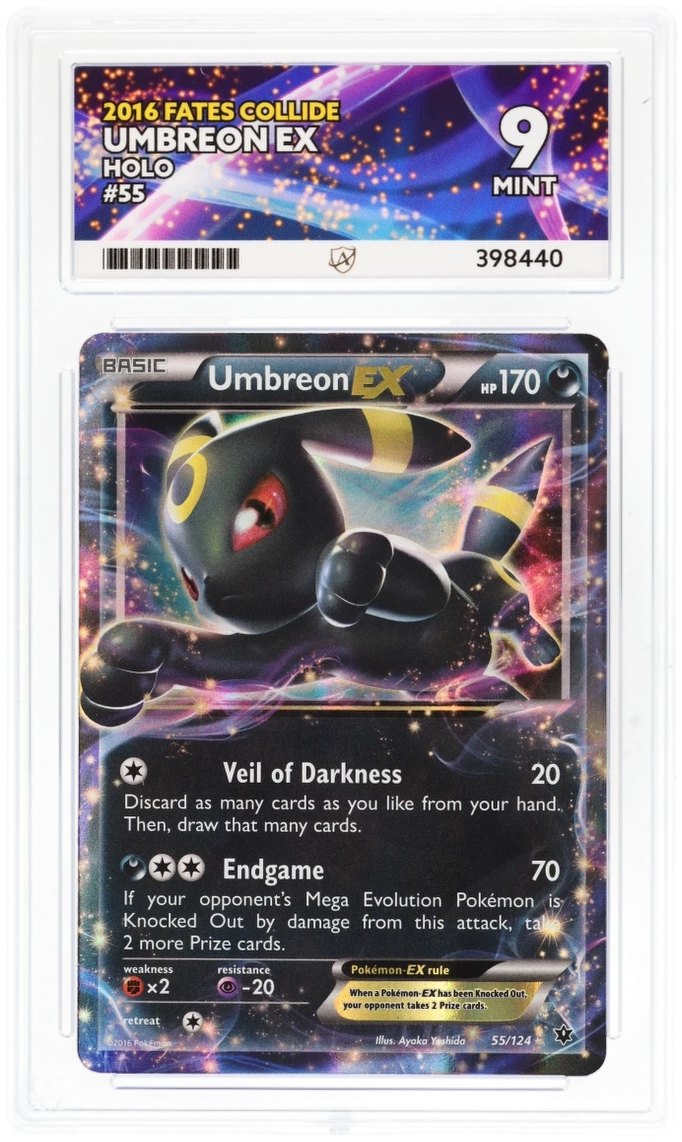 Umbreon EX Holo 55/124 - Ace 9 - 2016 Fates Collide