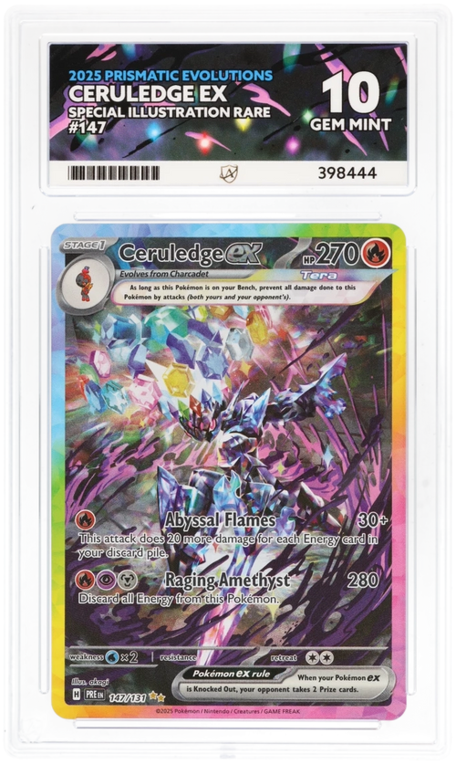 Ceruledge ex 147 - Ace 10 - Prismatic Evolutions