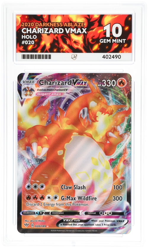 Charizard VMAX 20/189 - Ace 10 - Darkness Ablaze