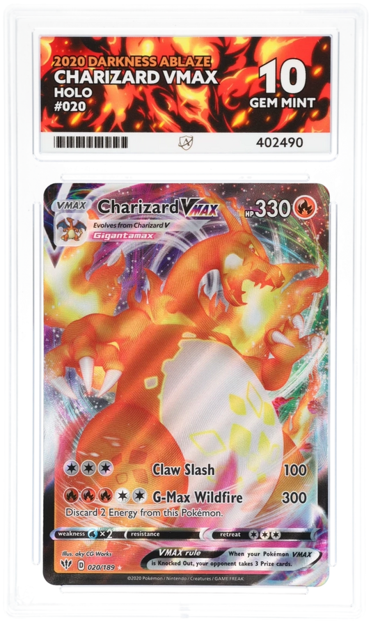 Charizard VMAX 20/189 - Ace 10 - Darkness Ablaze