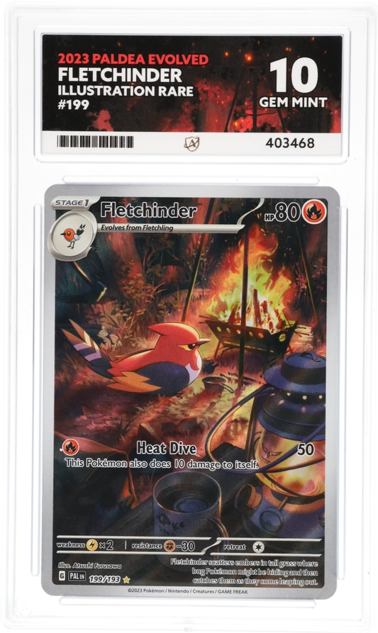 ACE 10 - Fletchinder - 199/193 - Paldea Evolved - Pokemon