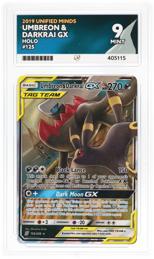 Umbreon & Dakrai GX 125 - Ace 9 - Unified Minds