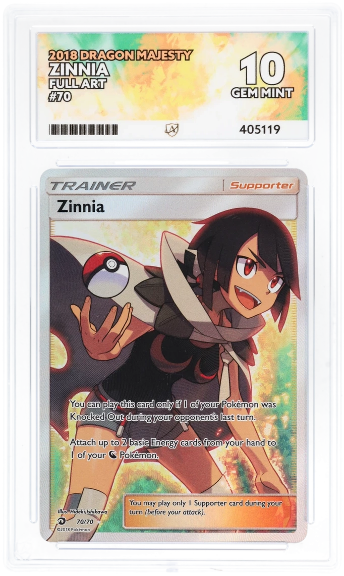 Zinnia Full Art 70/70 - Ace 10 - Dragon Majesty