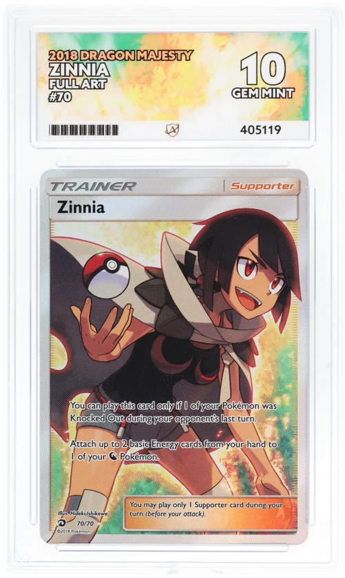 Zinnia Full Art 70/70 - Ace 10 - Dragon Majesty