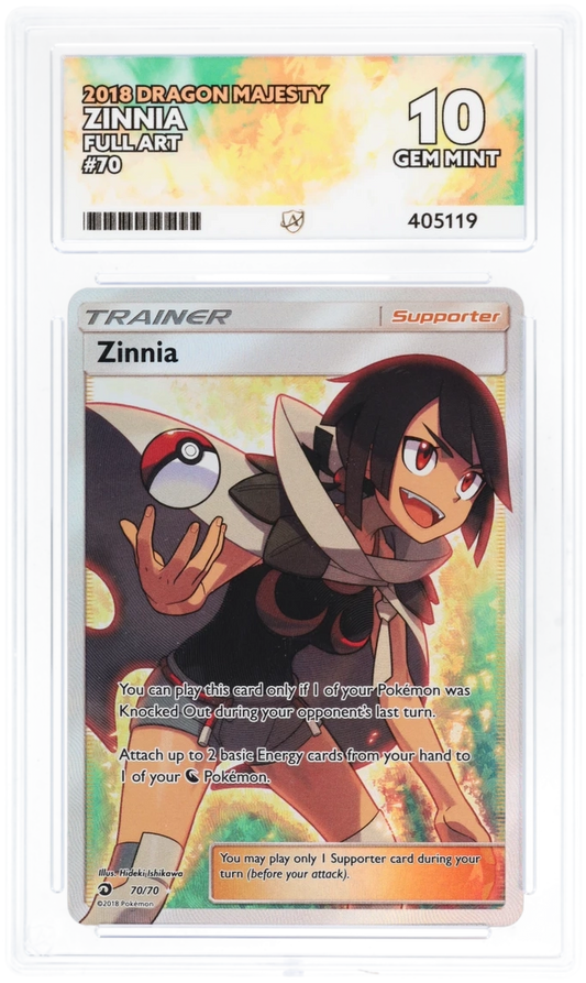Zinnia Full Art 70/70 - Ace 10 - Dragon Majesty