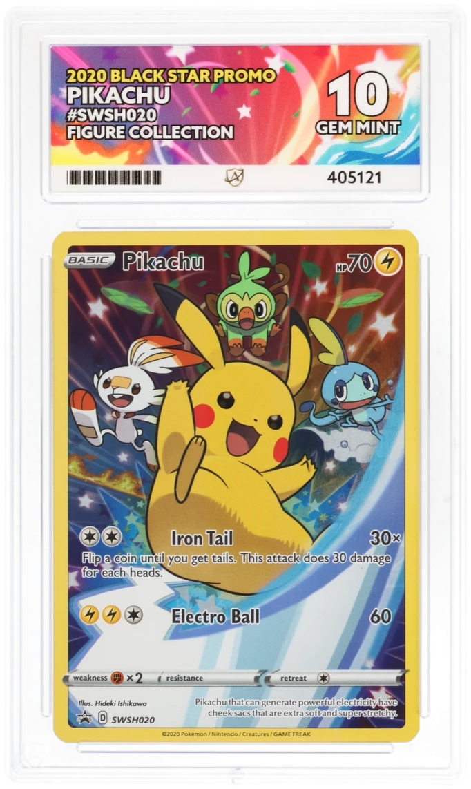 Pikachu SWSH020 - Ace 10 - 2020 Figure Collection Promo