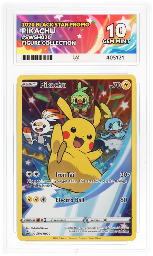 Pikachu SWSH020 - Ace 10 - 2020 Figure Collection Promo