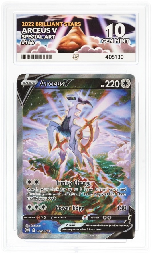 Arceus V 166/172 - Ace 10 - Brilliant Stars
