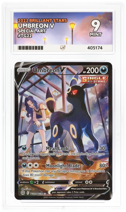 Umbreon V TG22 - Ace 9 - Brilliant Stars