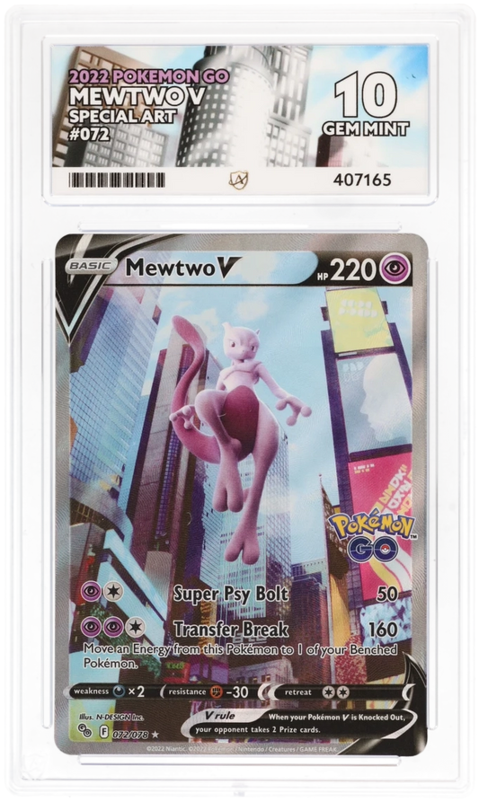 ACE 10 - Mewtwo V - 072/078 - Pokemon GO - Pokemon