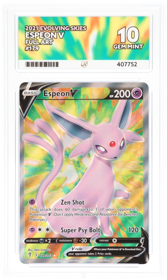 ACE 10 - Espeon V - 179/203 - Evolving Skies - Pokemon