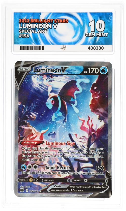 Lumineon V 156/172 - Ace 10 - Brilliant Stars