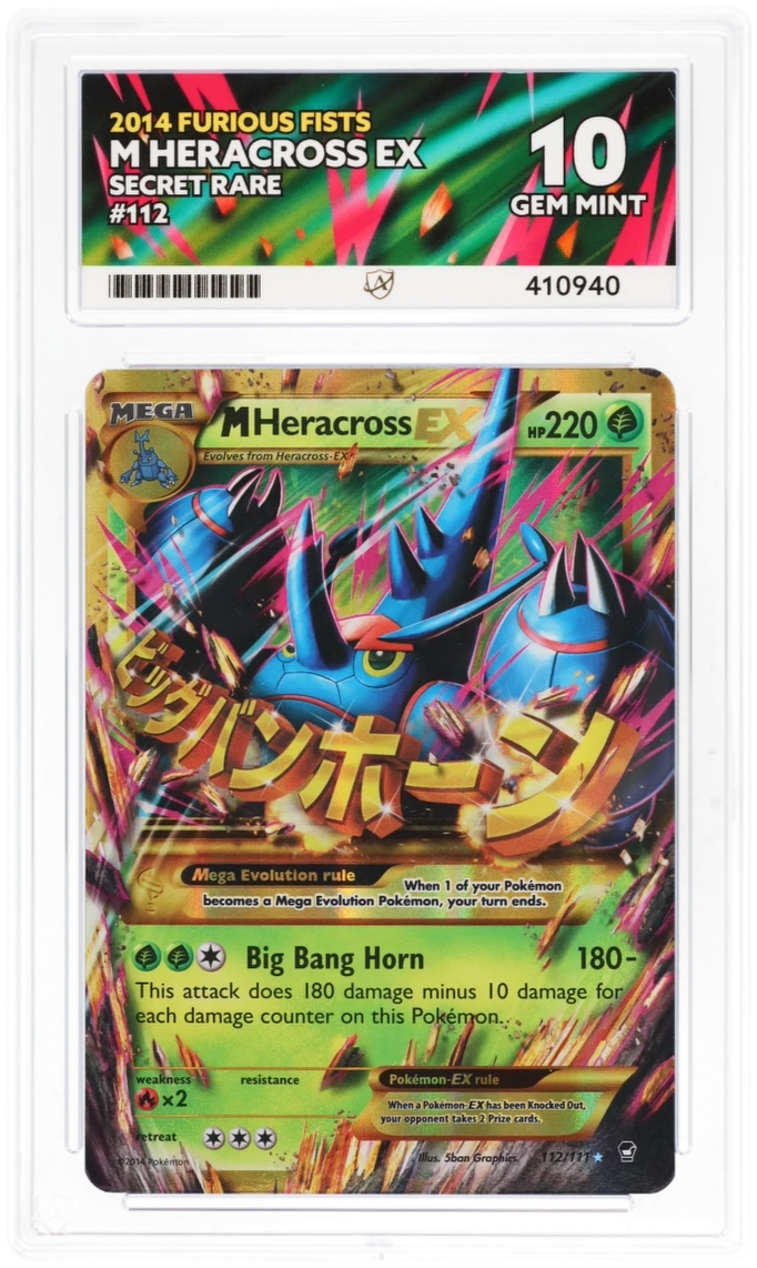 ACE 10 - M Heracross EX - 112/111 - Furious Fists - Pokemon - front