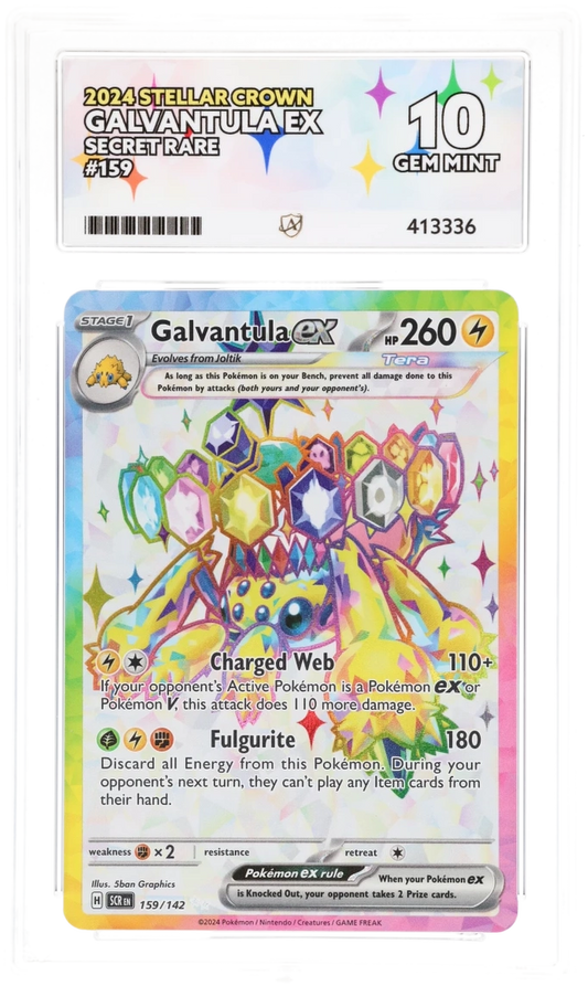 ACE 10 - Galvantula ex - 159/142 - Stellar Crown - Pokemon