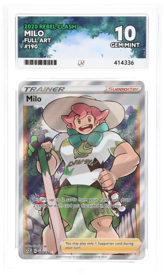 ACE 10 - Milo - 190/192 - Rebel Clash - Pokemon