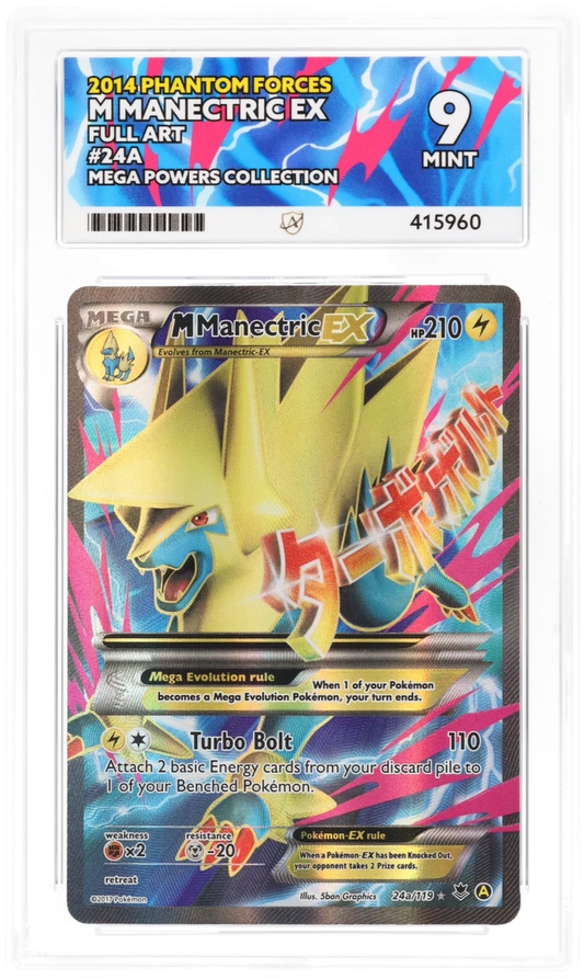M Manectric EX 24A - Ace 9 - Phantom Forces