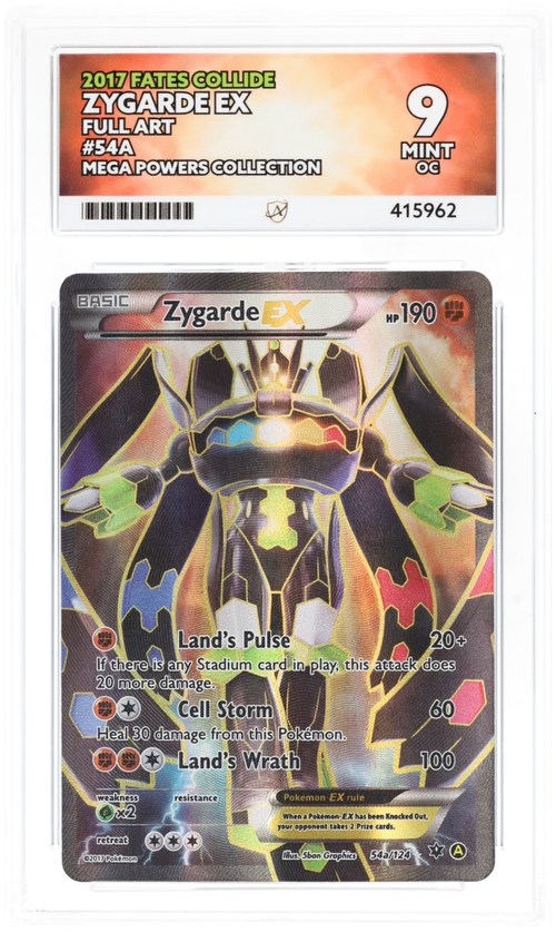 Zygarde ex 54a - Ace 9 OC - Fates Collide