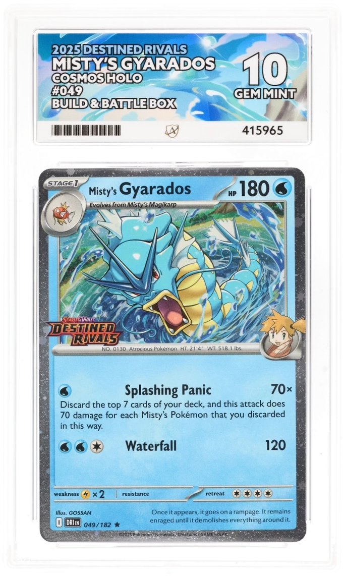 Misty's Gyarados Cosmos Holo 049/182 - Ace 10 - Build & Battle Box