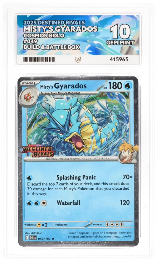Misty's Gyarados Cosmos Holo 049/182 - Ace 10 - Build & Battle Box