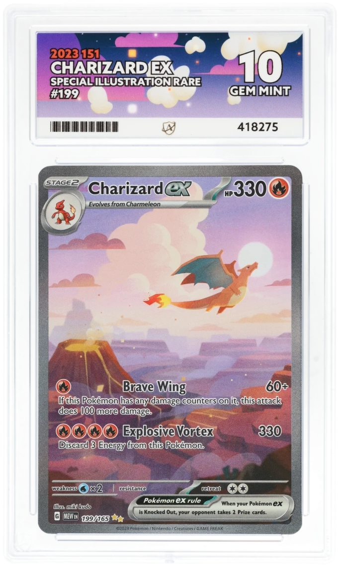 Charizard EX SIR 199/165 - Ace 10 - 151