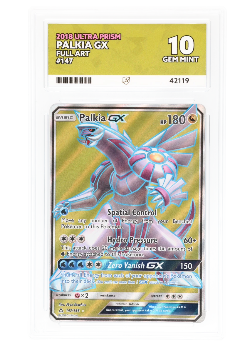 Palkia GX 147/156 - ACE 10 - Ultra Prism - Full Art - 2018