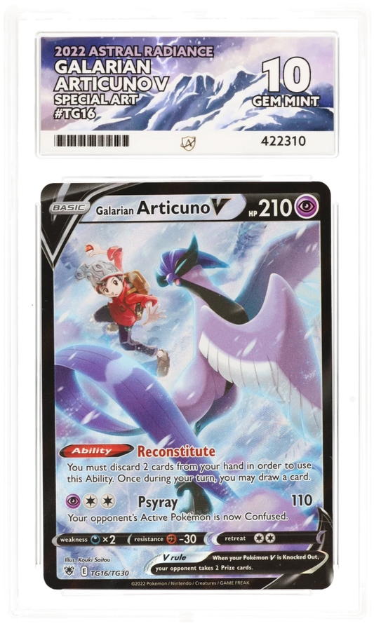 ACE 10 - Galarian Articuno V - TG16/TG30 - Astral Radiance - Pokemon
