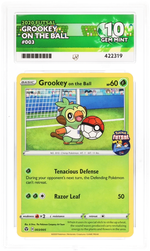 Grookey on the ball 003 - Ace 10 - Futsal